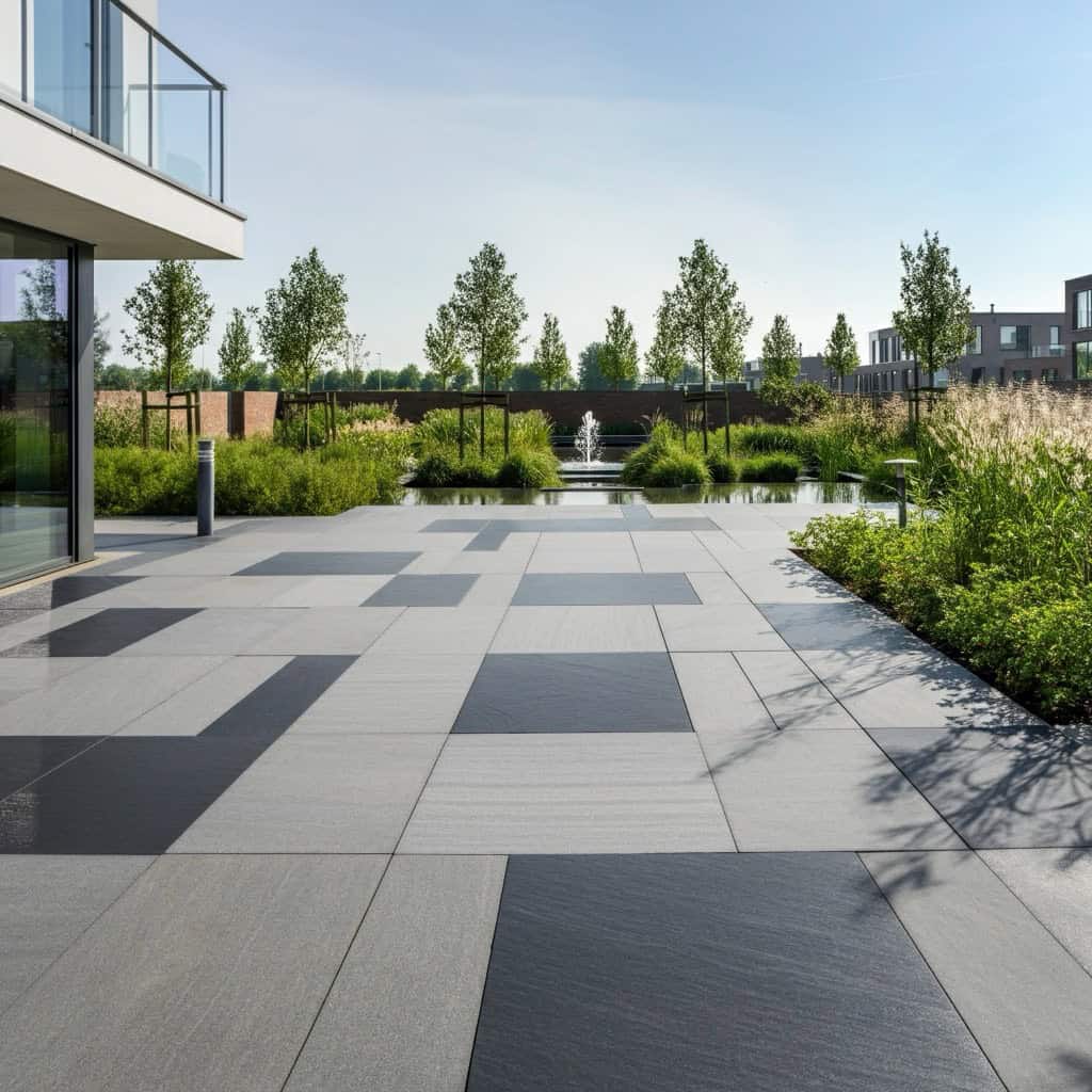 bestrating Almere terras oprit tuinpad