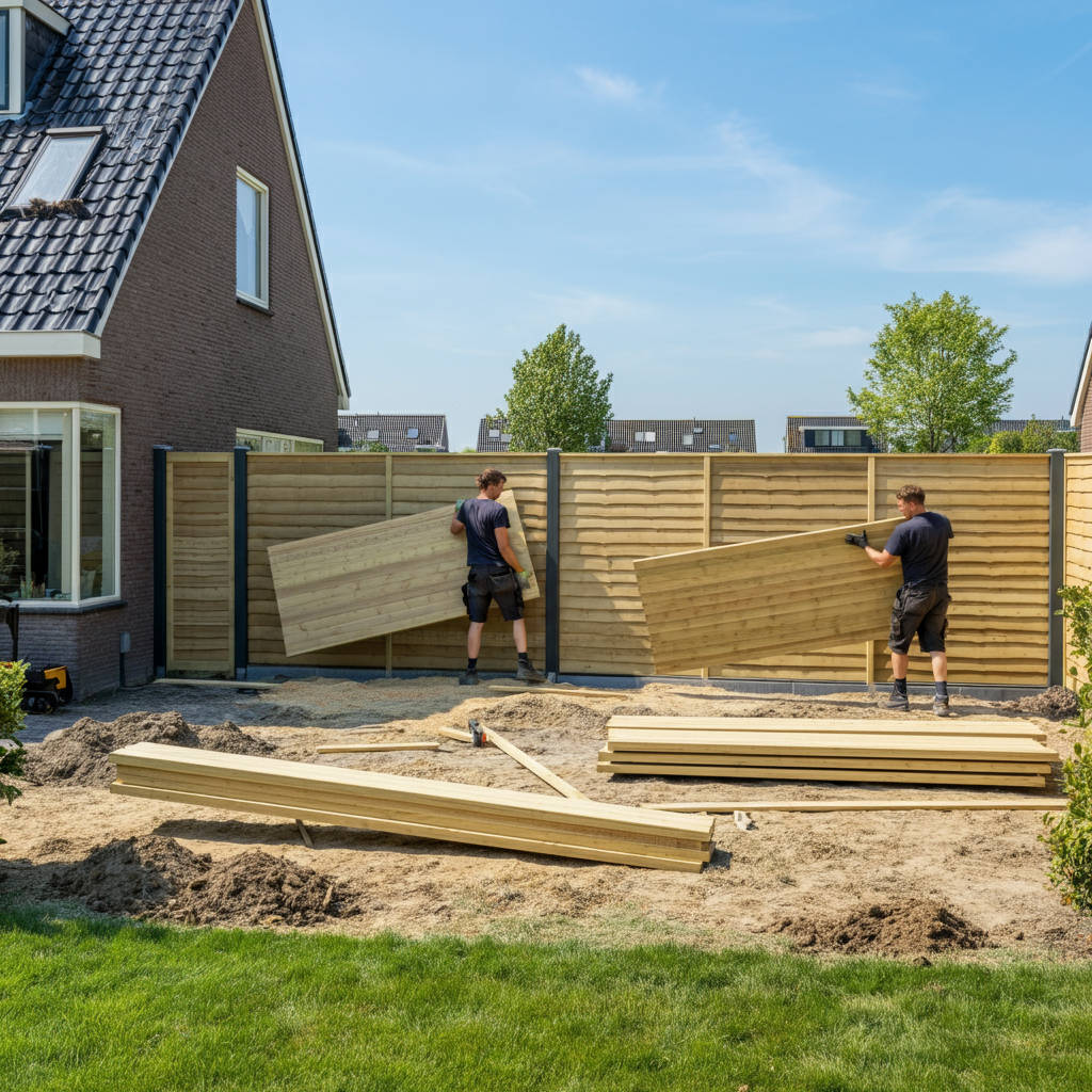 Schutting Plaatsen in Almere